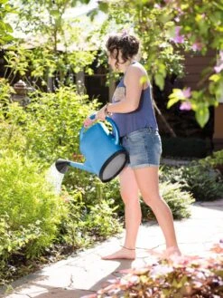 French Blue Watering Can 17 French Blue Watering Can -Garden Care 06341 1341 tif