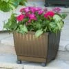 Self-Watering Rolling Planters, 15" -Garden Care 34 505 d
