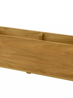 Teak Window Boxes, 8" 7 Teak Window Boxes, 8" -Garden Care 38 836 01V tif