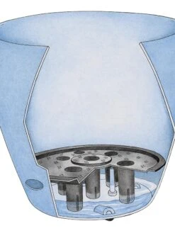 Viva Round Self-Watering Rolling Planter, 14" Diameter -Garden Care 39325 002 tif