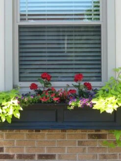 Fairfield Self-Watering Window Box, 4’ 12 Fairfield Self-Watering Window Box, 4’ -Garden Care 39345 07V tif