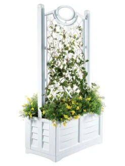 Separate Flower Box With Trellis -Garden Care 3 4 crop 8613626 14V