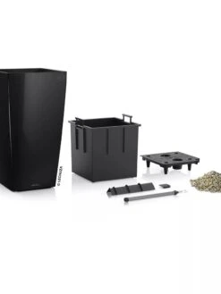 Lechuza® Cubico Color Tall Self-Watering Planters -Garden Care 8589485 05V tif
