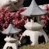 Japanese Pagoda Lantern Sculptures 2 Japanese Pagoda Lantern Sculptures -Garden Care 8589924 001v jpg