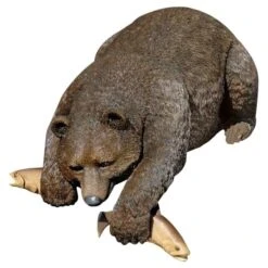 Catch Of The Day Bear Statue -Garden Care 8590520 02V tif