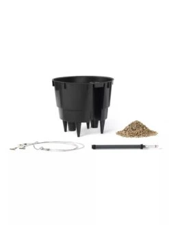 Lechuza® Nido Cottage Wicker Hanging Planter 9 Lechuza® Nido Cottage Wicker Hanging Planter -Garden Care 8591154WT 001V tif