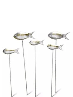 Fish Out Of Water Garden Stakes, Set Of 5 12 Fish Out Of Water Garden Stakes, Set Of 5 -Garden Care 8593672 0067 tif