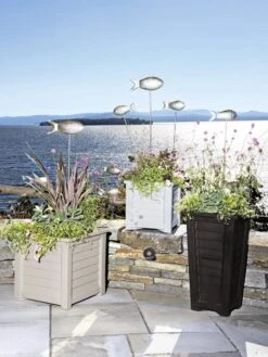 Fish Out Of Water Garden Stakes, Set Of 5 13 Fish Out Of Water Garden Stakes, Set Of 5 -Garden Care 8594277 1524 tif