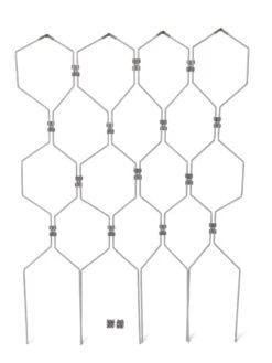 Gardener's Vertex Lifetime Pepper And Eggplant Cage -Garden Care 8598426 10119 tif