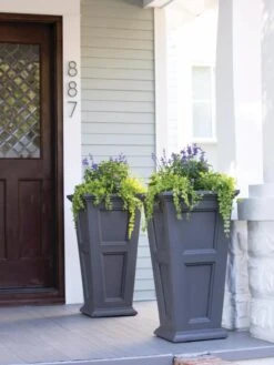Fairfield Self-Watering Tall Patio Planters, 34” -Garden Care 8600109 8453 tif