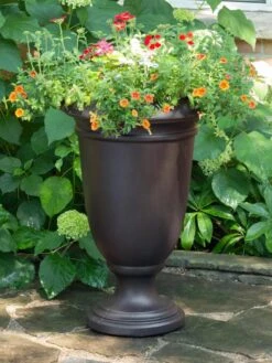 Ellington Self-Watering Urn Planter, 24" 12 Ellington Self-Watering Urn Planter, 24" -Garden Care 8600110 02V tif
