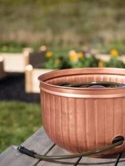 Classic Copper Hose Pot 11 Classic Copper Hose Pot -Garden Care 8600238 0630 tif