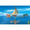 Sailboat Cottage Copper Weathervane With Roof Mount 2 Sailboat Cottage Copper Weathervane With Roof Mount -Garden Care 8600347 03v sailboat cottage copper weathervane roof mount