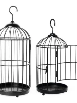 Hanging Birdcage Planter Set 11 Hanging Birdcage Planter Set -Garden Care 8609181 02V tif