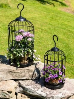 Hanging Birdcage Planter Set 10 Hanging Birdcage Planter Set -Garden Care 8609181 0374 tif