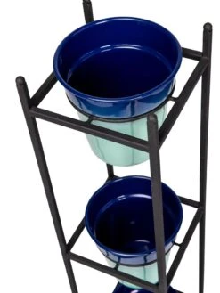 Steel Vertical Plant Stand With Metal Pots 9 Steel Vertical Plant Stand With Metal Pots -Garden Care 8609183 4966 tif
