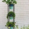 Steel Vertical Plant Stand With Metal Pots 2 Steel Vertical Plant Stand With Metal Pots -Garden Care 8609183 6869 tif