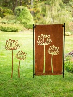 Queen Anne's Lace Garden Stake Set Of 2 7 Queen Anne's Lace Garden Stake Set Of 2 -Garden Care 8609526 0526 tif