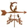EZ Vane ® Coyote With Moon And Stars Weathervane -Garden Care 8609932 01v ez vane coyote with moon weathervane
