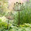 Queen Anne's Lace Garden Stake Set Of 2 1 Queen Anne's Lace Garden Stake Set Of 2 -Garden Care 8610210 8031 tif