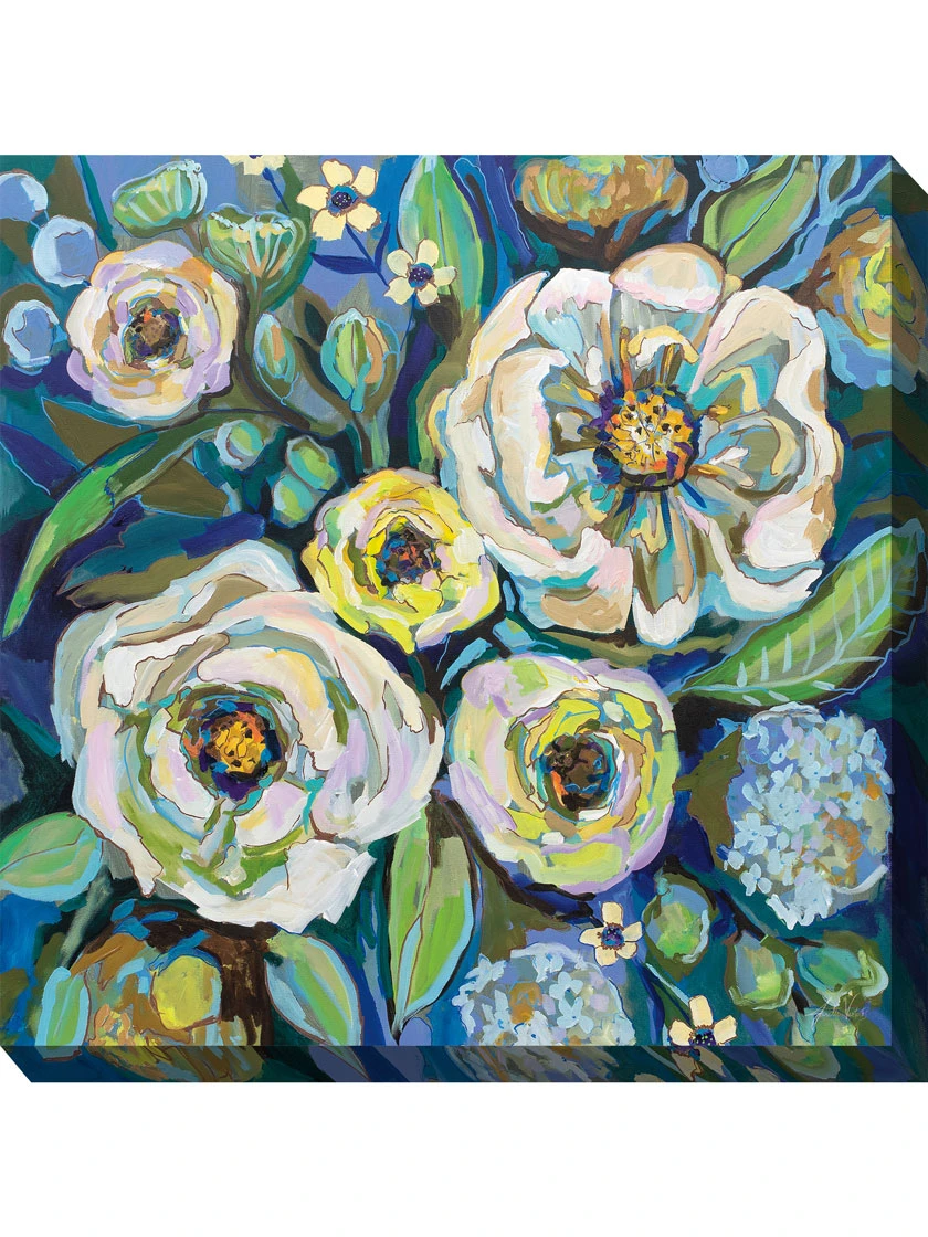 Cool Blue Outdoor Wall Art 4 Cool Blue Outdoor Wall Art - Image 2