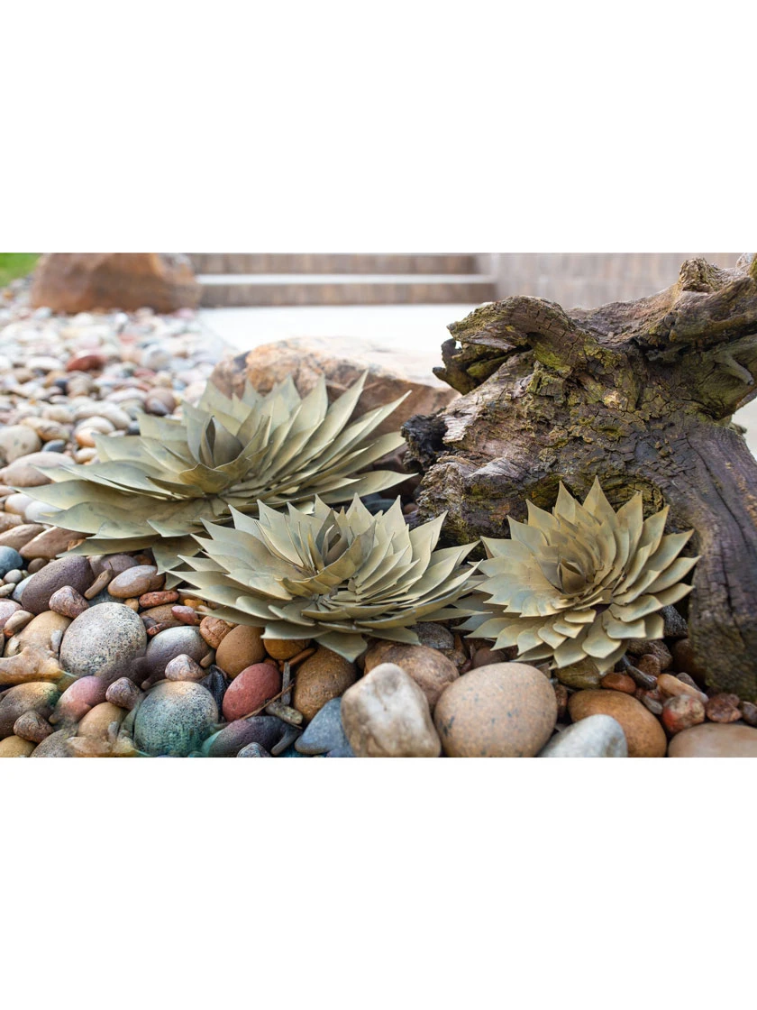 Desert Steel Spiral Aloe Sculpture 4 Desert Steel Spiral Aloe Sculpture - Image 2