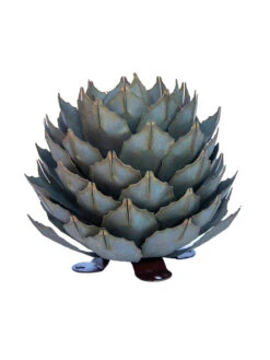 Desert Steel Artichoke Agave Sculpture -Garden Care 8610761 04v desert steel artichoke agave large