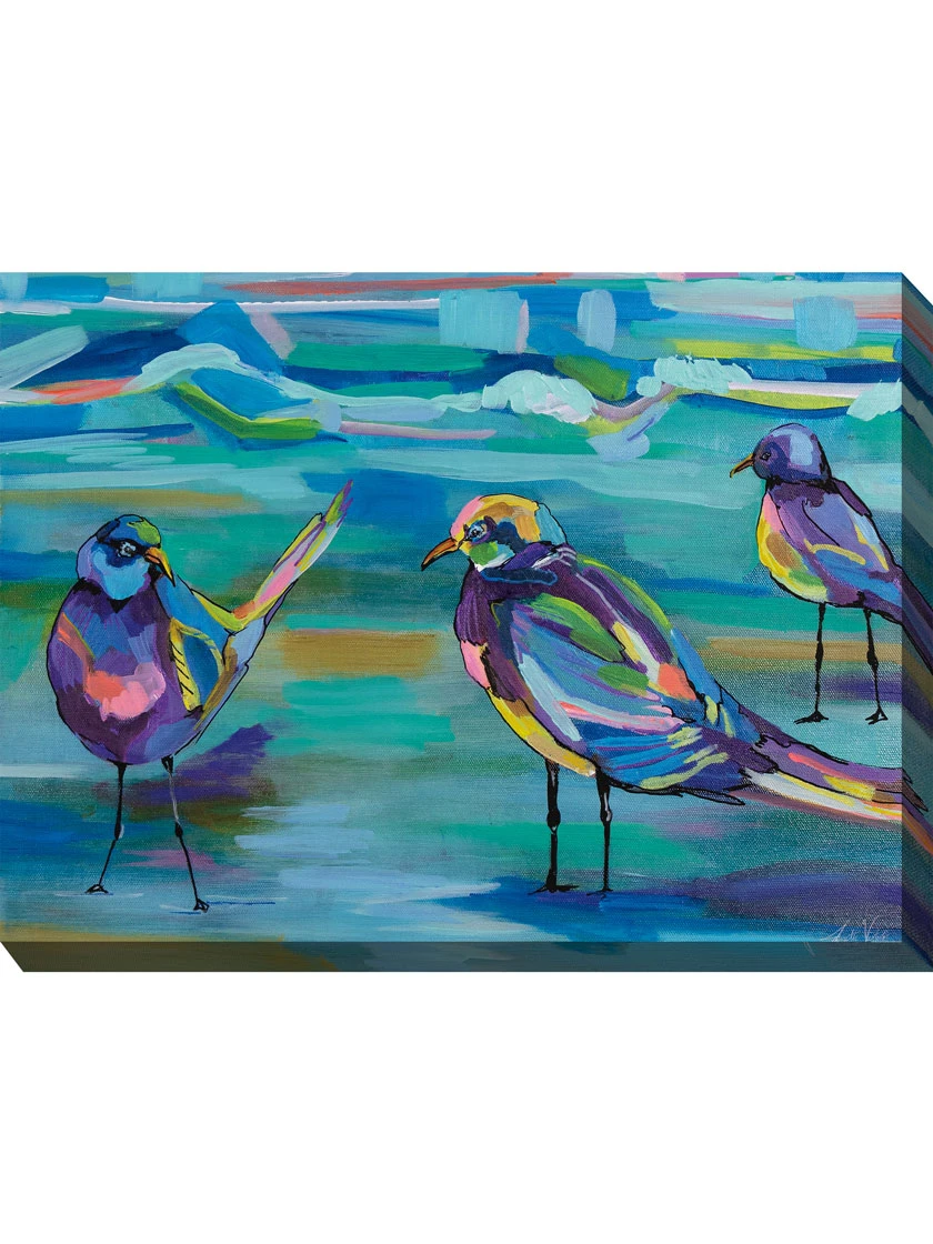 Seashore Shuffle Outdoor Wall Art 4 Seashore Shuffle Outdoor Wall Art - Image 2