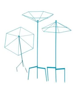 Parasol Plant Supports, Set Of 3 -Garden Care 8611129 3850 tif