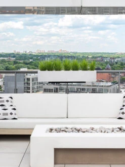 Veradek Metallic Series Railing Planters 25 Veradek Metallic Series Railing Planters -Garden Care 8611612 27v