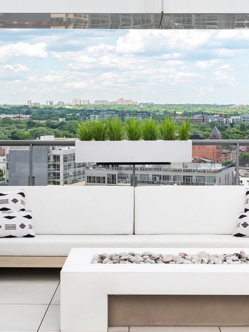 Veradek Metallic Series Railing Planters 8 Veradek Metallic Series Railing Planters - Image 6