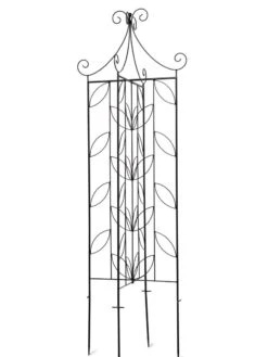 4 Sided Leaf Obelisk, 72" 7 4 Sided Leaf Obelisk, 72" -Garden Care 8611658 3774 tif