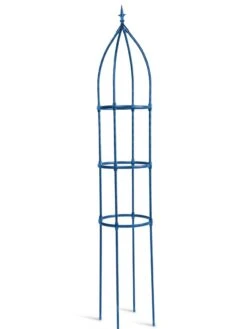 Fleur De Lis Obelisk, 86.8" -Garden Care 8611664 03760 tif