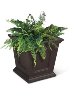 Fairfield Self-Watering Square Planter, 16” X 16” 18 Fairfield Self-Watering Square Planter, 16” X 16” -Garden Care 8611695 04V tif