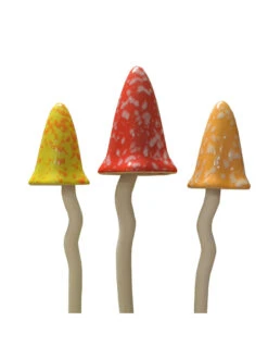 Potting Shed Tinkling Toadstool Sculptures, Set Of 3 15 Potting Shed Tinkling Toadstool Sculptures, Set Of 3 -Garden Care 8611730 sum 04v potting shed tinkling toadstool sculptures set of 3 summer