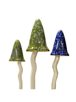 Potting Shed Tinkling Toadstool Sculptures, Set Of 3 16 Potting Shed Tinkling Toadstool Sculptures, Set Of 3 -Garden Care 8611730 win 06v potting shed tinkling toadstool sculptures set of 3 winter