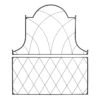 Achla Somerset Trellis, 53" -Garden Care 8611782 01v achla somerset trellis 53 inch black