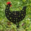 Chicken Friends Garden Stake -Garden Care 8612015 070 tif