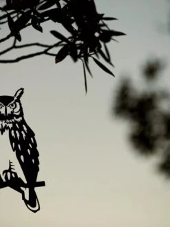 Metalbird Great Horned Owl 7 Metalbird Great Horned Owl -Garden Care 8612018 02V tif