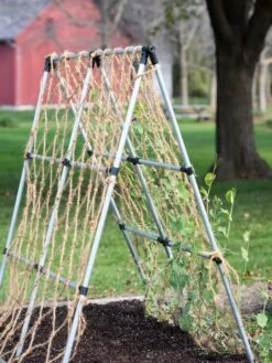 Coco Trellis Netting, 4' X 15' -Garden Care 8612050 006 tif