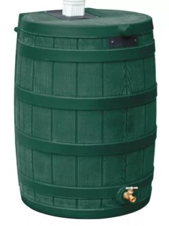 Rain Wizard 50 Gallon Rain Barrel 7 Rain Wizard 50 Gallon Rain Barrel -Garden Care 8612311 02V jpg