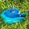 Aqua Joe® AJ-TSSBM Indestructible 9-Pattern Metal Turret Sprinkler -Garden Care 8612869 05v aqua joe indestructible 9 pattern metal turret sprinkler