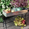 Achla Designs Trestle Plant Stand -Garden Care 8612886 02v achla designs trestle plant stand