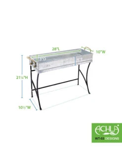 Achla Designs Trestle Plant Stand 15 Achla Designs Trestle Plant Stand -Garden Care 8612886 05v