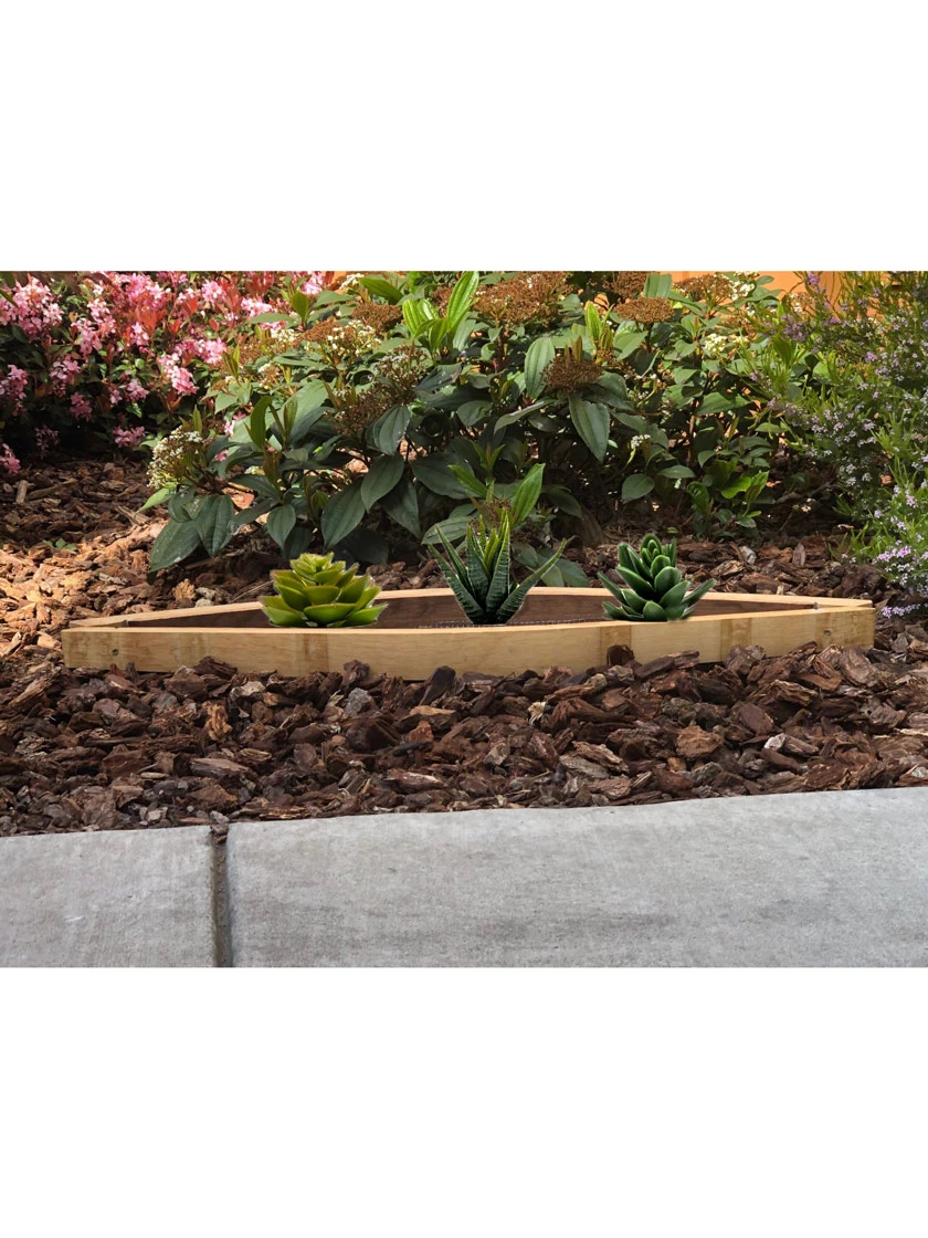 Wine Barrel Succulent Planter 2 Wine Barrel Succulent Planter