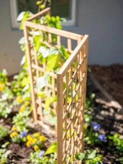 Bamboo Zig-Zag Trellis 24" X 36" 15 Bamboo Zig-Zag Trellis 24" X 36" -Garden Care 8613151 6459