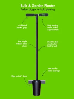 Yard Butler® Long Handled Bulb Planter 7 Yard Butler® Long Handled Bulb Planter -Garden Care 8613157 03v