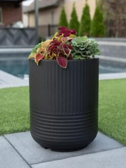 Arden Round Planter 16 Arden Round Planter -Garden Care 8613267 02V tif