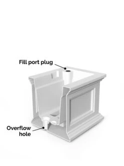Fairfield Self-Watering Window Box, 2’ 18 Fairfield Self-Watering Window Box, 2’ -Garden Care 8613268 04V tif
