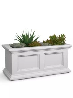 Fairfield Self-Watering Window Box, 2’ 15 Fairfield Self-Watering Window Box, 2’ -Garden Care 8613268 12V tif